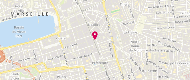 Plan de Dalal Mariage, 63 Rue de Rome, 13001 Marseille
