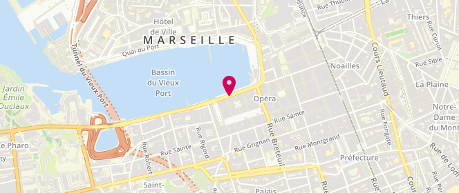 Plan de Le Marseillais, 8 Quai de Rive Neuve, 13001 Marseille