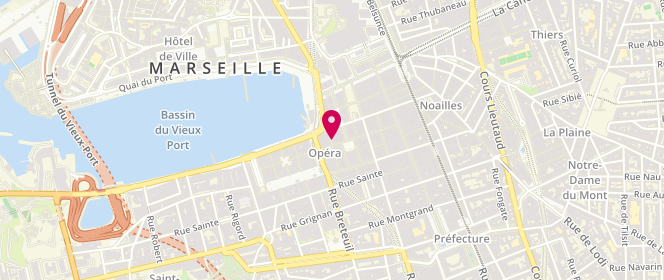 Plan de Jennifer Boutique, 9 Rue Glandevès, 13001 Marseille