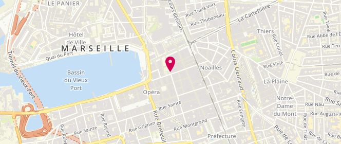 Plan de Boutique- Quinze Serge Blanco, 11 place Général de Gaulle, 13001 Marseille