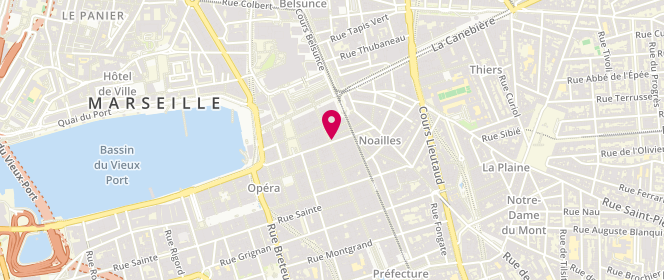 Plan de Uniqlo Saint-Ferréol, 17 Rue Saint-Ferréol, 13001 Marseille
