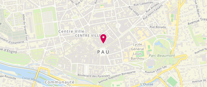 Plan de 1.2.3, 4 Rue Serviez, 64000 Pau
