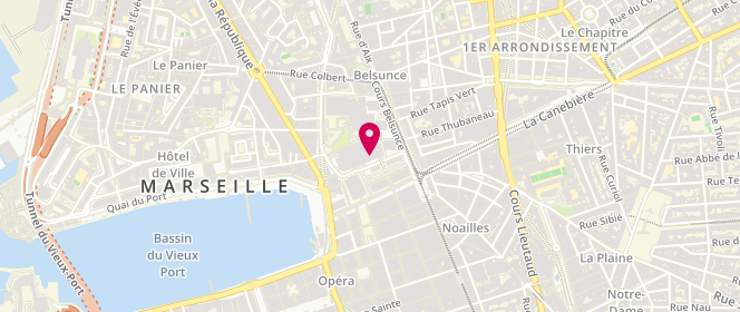 Plan de Rougegorge Lingerie, 28 Rue de Bir Hakeim Corner Étage 1, 13001 Marseille