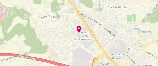 Plan de Nike, la Briquetterie, Zone Commerciale
Trav. De la Montre, 13011 Marseille