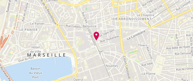Plan de F.L.D, 22 Square Belsunce, 13001 Marseille