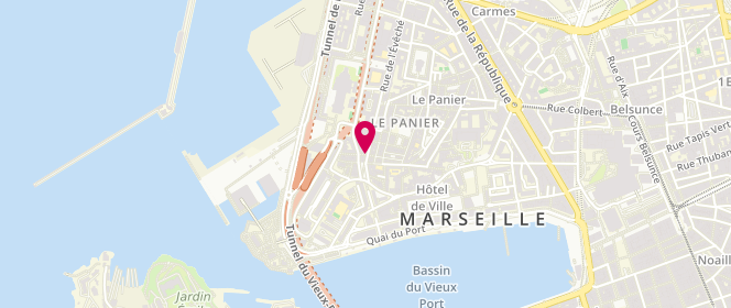 Plan de Lyly Concept, 7 Rue de l'Évêché, 13002 Marseille