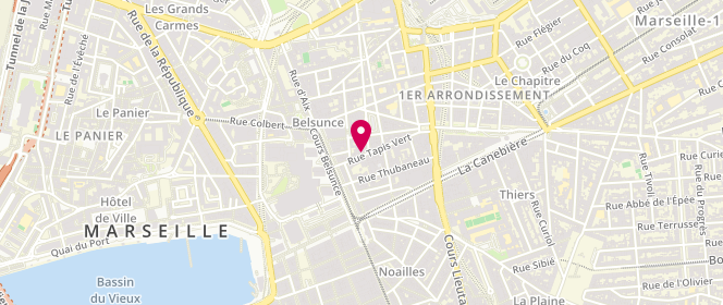 Plan de Emy Mode, 17 Rue Tapis Vert, 13001 Marseille