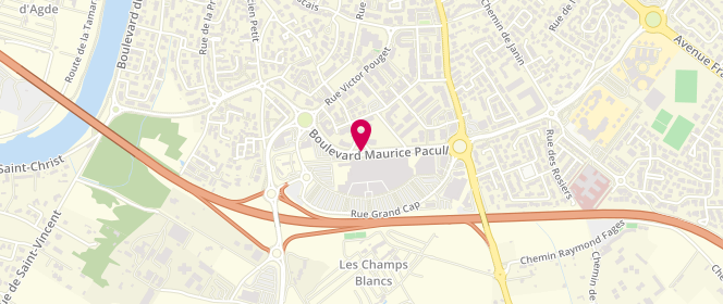 Plan de Oliphil, Boulevard Maurice Pacull, 34300 Agde