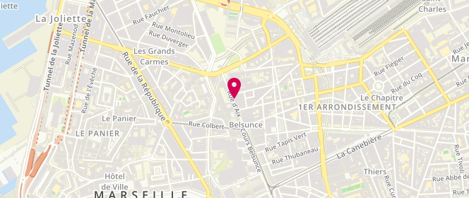 Plan de Boutique Lilia, 28 Rue d'Aix, 13001 Marseille