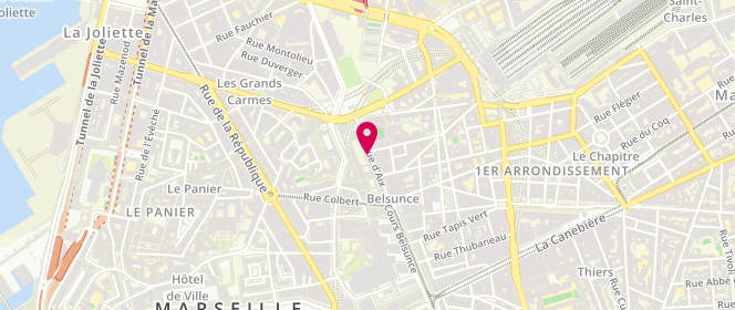 Plan de Jaxim, 33 Rue d'Aix, 13001 Marseille