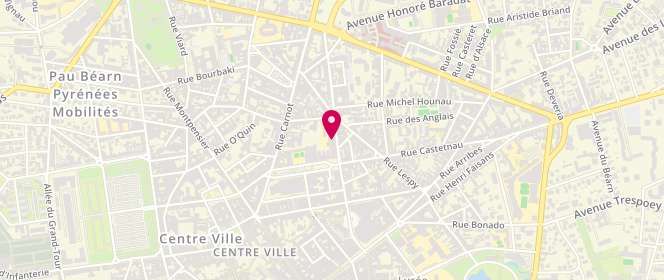 Plan de Boutique Madame, 5 Rue René Cassin, 64000 Pau