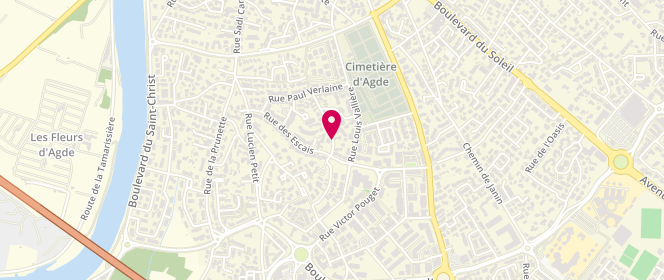 Plan de Planet Indigo Agde, Centre Commercial Grand Cap Boulevard Jean Monnet, 34300 Agde