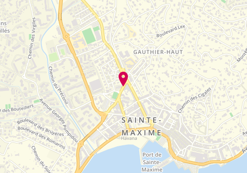 Plan de Le 43.31'N, Résidence Les Saisons
Rue du Docteur Sigallas, 83120 Sainte-Maxime