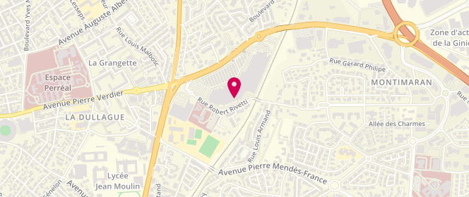 Plan de Kaporal, Avenue de la Voie Domitienne Centre Commercial Beziers Auchan 2, 34500 Béziers
