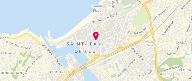 Plan de Maison Silvadine, 5 Rue Joseph Garat, 64500 Saint-Jean-de-Luz