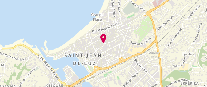 Plan de Sud Express, 50 Rue Léon Gambetta, 64500 Saint-Jean-de-Luz