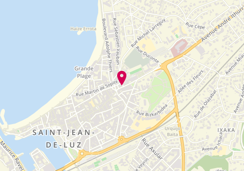Plan de Oze, 81 Rue Léon Gambetta, 64500 Saint-Jean-de-Luz