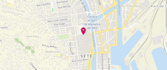 Plan de X And O, 32 Rue Gambetta, 34200 Sète