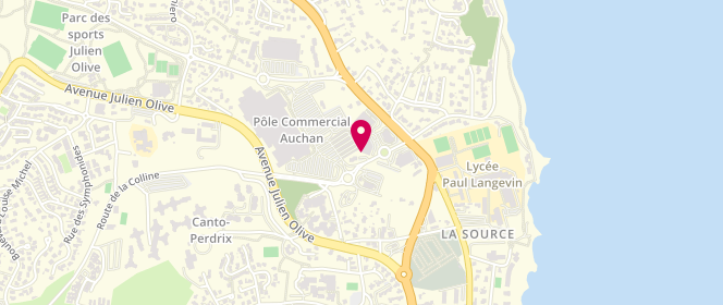 Plan de Célio, Route d'Istres Centre Commercial Canto Perdrix Boulevard Paul Eluard, 13500 Martigues