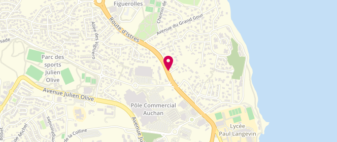 Plan de Pimkie, Route Istres Boulevard Paul Eluard, 13500 Martigues