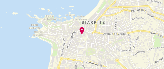 Plan de Lamanda Femmes, 10 avenue Victor Hugo, 64200 Biarritz
