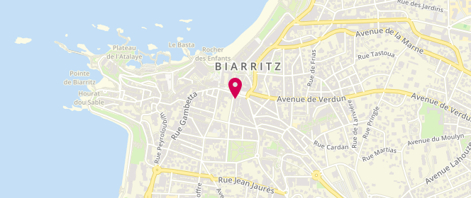 Plan de Ba&Sh, 16 place Georges Clemenceau, 64200 Biarritz