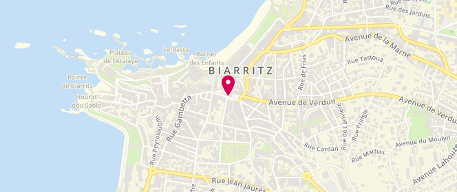 Plan de Galeries Lafayette, 17 Place Georges Clémenceau, 64200 Biarritz
