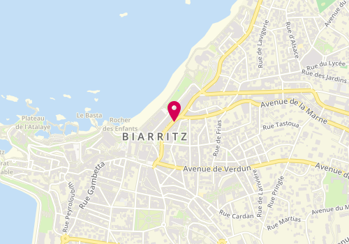 Plan de Intemporelle, 44 Avenue Edouard Vii, 64200 Biarritz