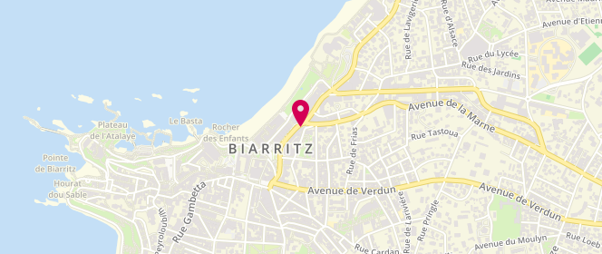 Plan de Tucci, 50 Avenue Edouard Vii, 64200 Biarritz