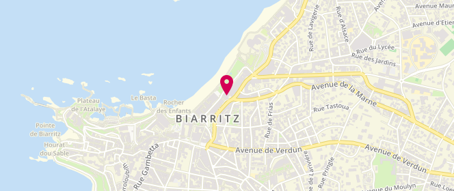Plan de Accessories, 17 avenue Edouard Vii, 64200 Biarritz