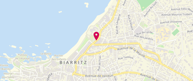 Plan de Eres, 4 avenue de l'Impératrice, 64200 Biarritz