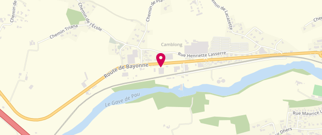 Plan de Distri Center, Route de Bayonne, 64300 Orthez