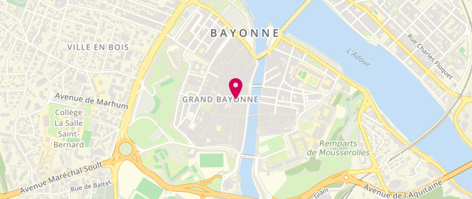 Plan de YAYA Bayonne, 12 Rue de la Salie, 64100 Bayonne