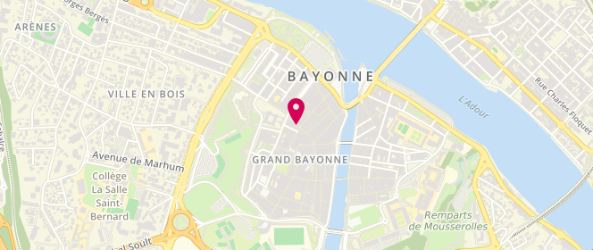 Plan de Couderc Beatrice, 17 Rue Orbe, 64100 Bayonne