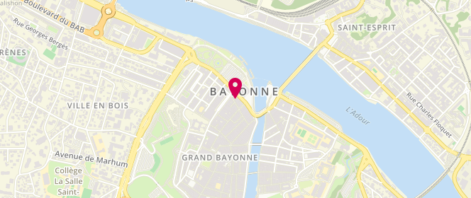 Plan de CEL’INA concept store boutique de prêt-à-porter Bayonne, 3 Rue Edouard Ducéré, 64100 Bayonne