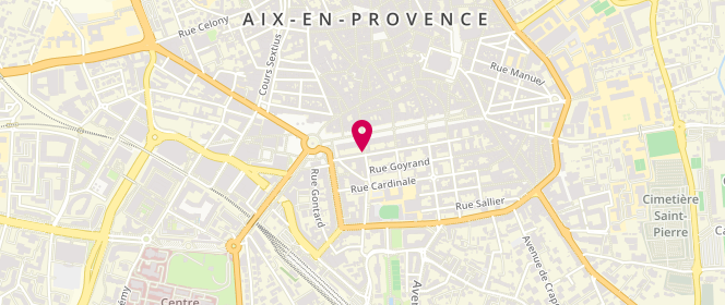 Plan de Agnès B, 2 Rue Laroque, 13100 Aix-en-Provence