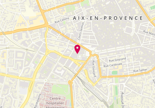 Plan de Seven's, 166 avenue Giuseppe Verdi, 13100 Aix-en-Provence