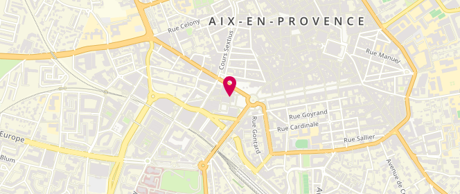 Plan de Darjeeling, 240 avenue Giuseppe Verdi Centre Commercial, 13100 Aix-en-Provence