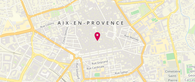 Plan de Maison Stella & Suzie, 6 Rue Espariat, 13100 Aix-en-Provence