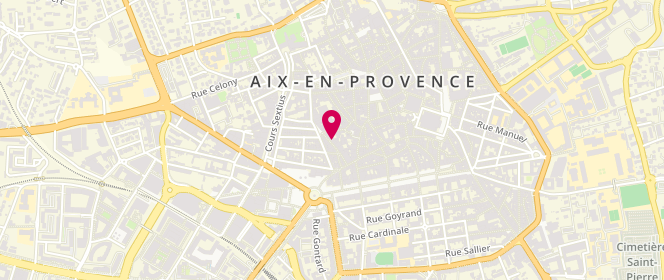 Plan de Alto, 16 Bis Rue des Tanneurs, 13100 Aix-en-Provence