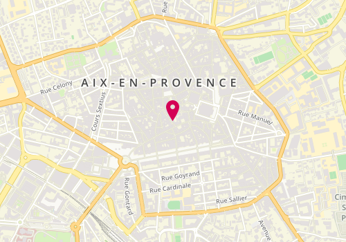 Plan de Repetto, 2 Rue Aude, 13100 Aix-en-Provence
