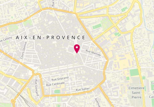 Plan de Officine Générale, 2 Rue Thiers, 13100 Aix-en-Provence