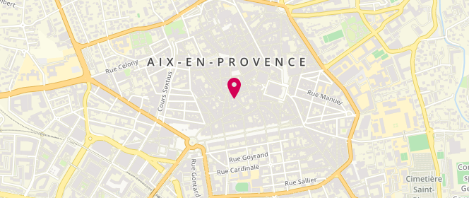 Plan de Soeur, 7 Rue Aude, 13090 Aix-en-Provence