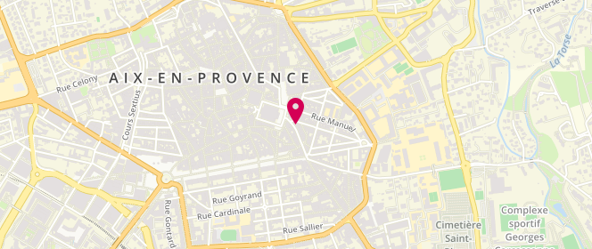 Plan de Noun, 7 Rue Thiers, 13100 Aix-en-Provence