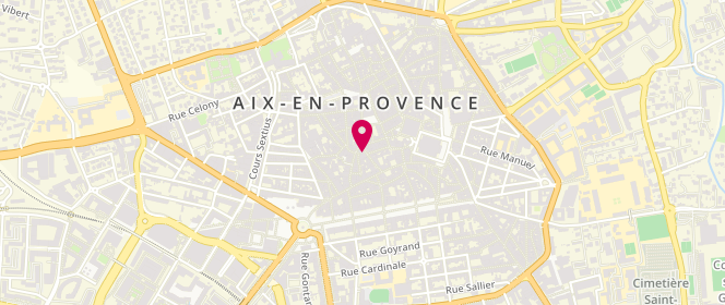 Plan de Gertrude + Gaston, 13 Rue Aude, 13100 Aix-en-Provence