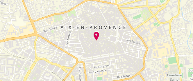 Plan de Cop Copine, 6 Bis Rue Aude, 13100 Aix-en-Provence