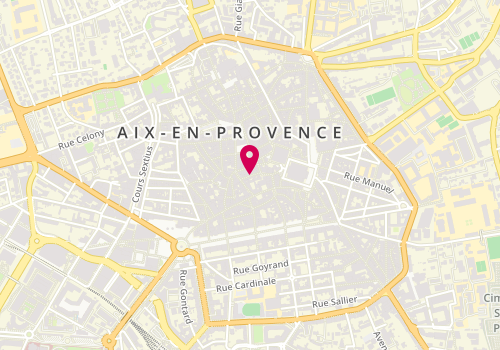 Plan de Eric Bompard - Aix-en-Provence, 12 Rue de la Glacière, 13100 Aix-en-Provence