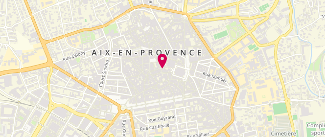 Plan de Sud Express, 14 Rue Méjanes, 13100 Aix-en-Provence