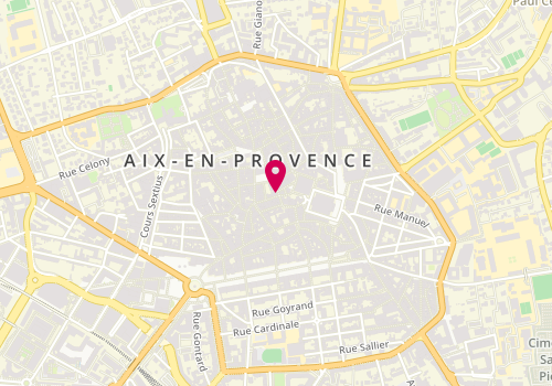 Plan de Ikks Men, 5 Rue Méjanes, 13100 Aix-en-Provence