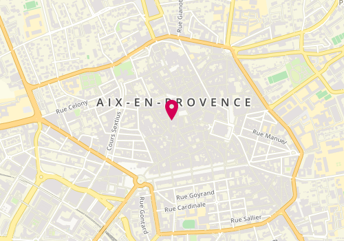 Plan de Ysios, 5 - 7 Rue des Marseillais, 13100 Aix-en-Provence